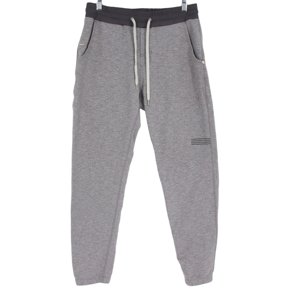 Vuori Balboa Joggers Mens Size M Heather Grey Performance Sweatpants Athleisure